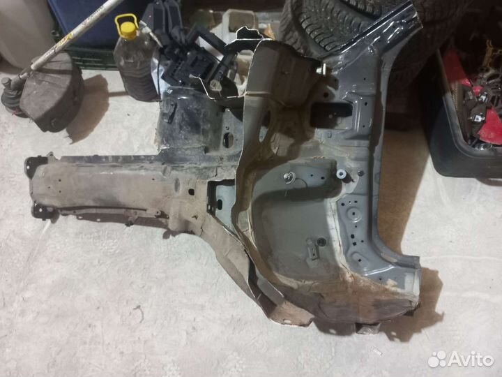 Правый лонжерон мазда 3 бк седан