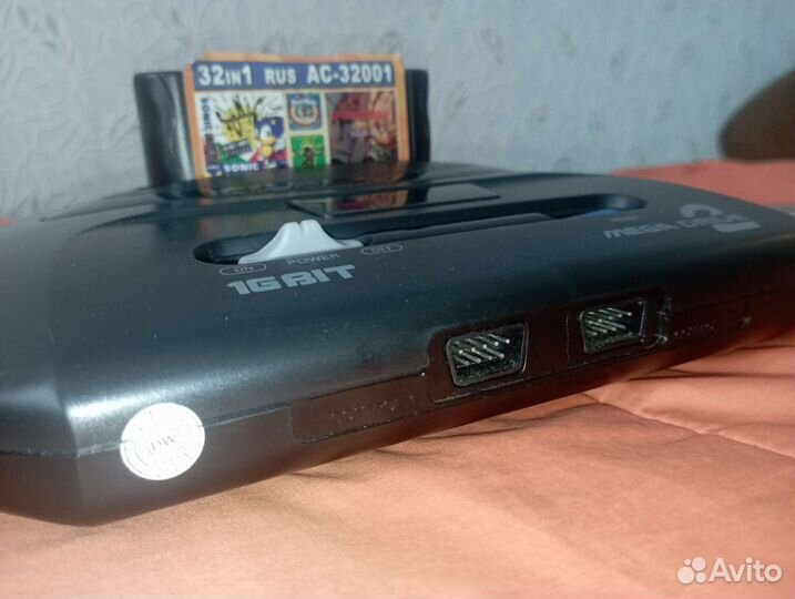 Sega mega drive 2 с играми