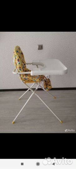 Стульчик для кормления happy baby