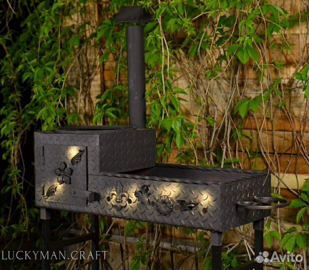 Мангал в наличии (Сталь 4 мм) Авторский