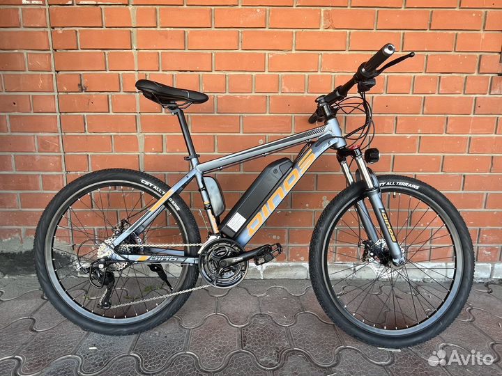 Электровелосипед алюминиевый новый 26