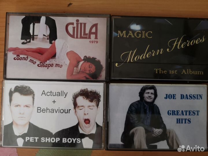 Аудиокассеты б/у