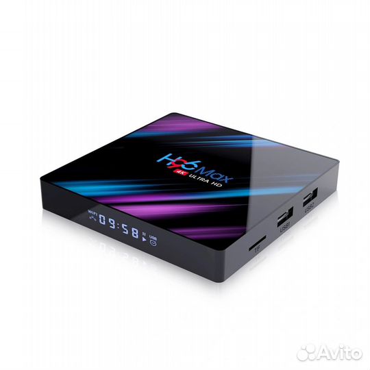 Андроид тв приставка H96 Max 4/64GB версия 10.0