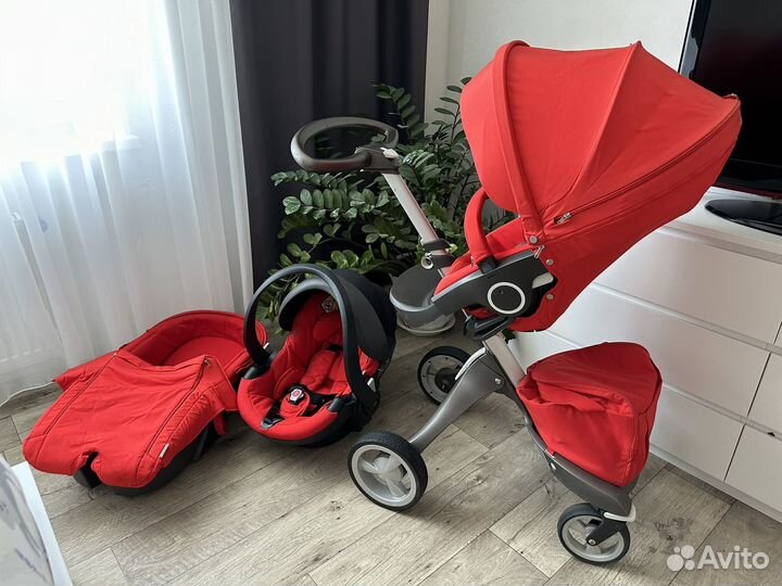 Коляска 3 в 1 stokke xplory
