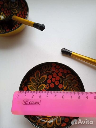 Набор посуды Хохлома