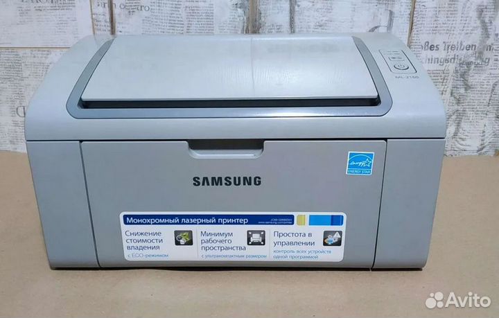 Принтер лазерн. Samsung ML-2160 картридж перезап-й