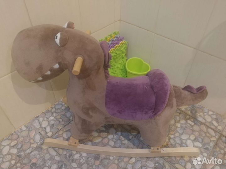 Качалка динозаврик