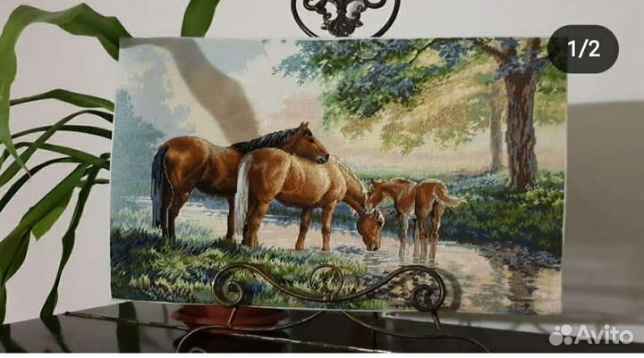 Картина вышитая крестом