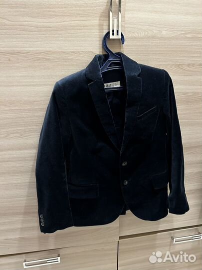 Пиджак бархатный H&M