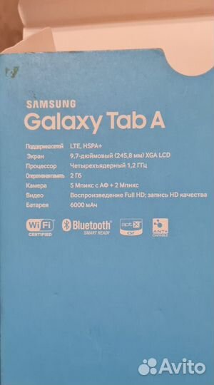 Планшет samsung galaxy tab A