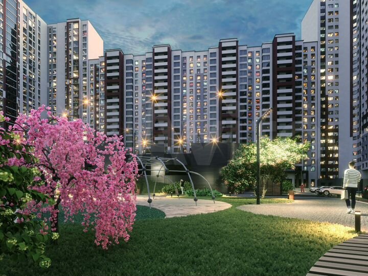 3-к. квартира, 71,1 м², 5/27 эт.