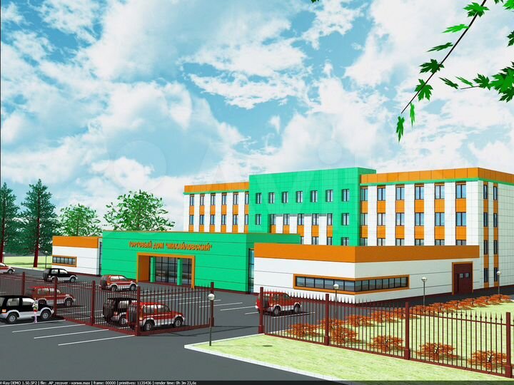 Административное здание и коммерческое помещение