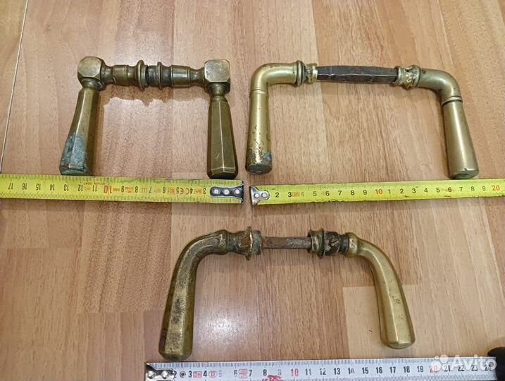 Ручки латунь антиквариат