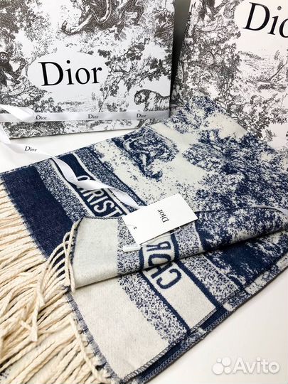 Палантин Гучи и Диор