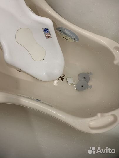 Детская ванночка для купания с горкой