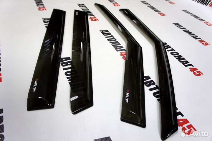 Дефлекторы окон ветровики Kia Seltos