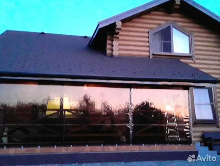 Мягкие окна для беседки