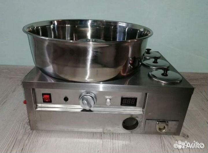 Вертикальный газовый аппарат сладкой ваты