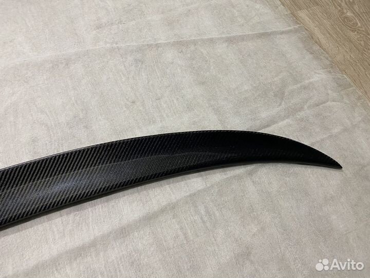 Спойлер для BMW F30 M Perfomance стиль карбон