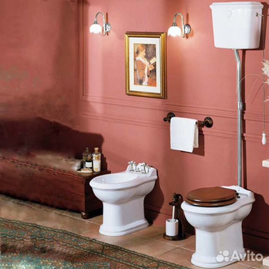 Kerasan Труба для высокого бачка, состоит из 3-х