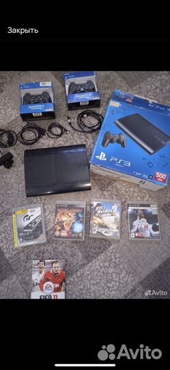 Игровая приставка ps3