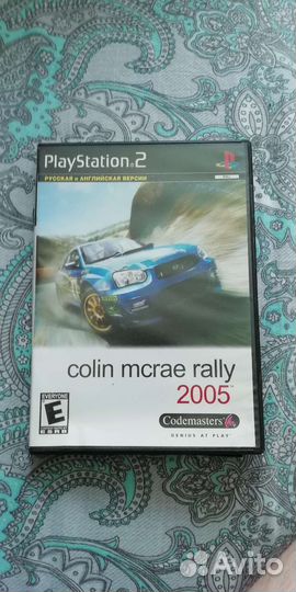 Игра для PS2 Colin mcrae rally 2005