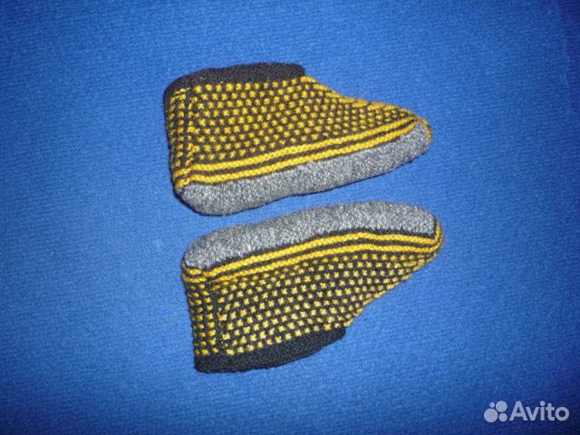 Следки вязаные (тапочки)