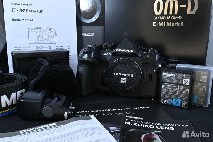 Olympus om d e m1 mark ii body пробег 27.000