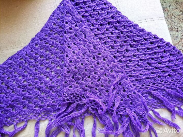 Платок шаль (новое) ручная работа