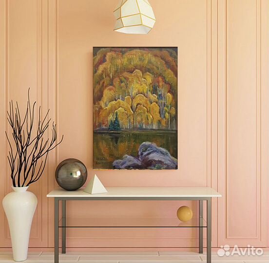 Картина: Осеннее сияние, картина пейзаж, картина