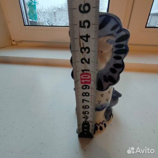 Кувшин молочник гжель лев