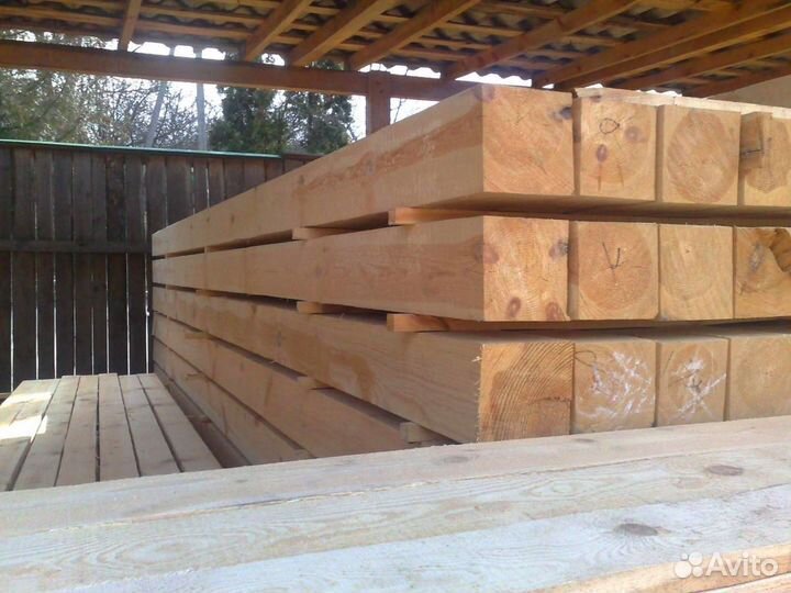 Брус из сосны 140х140х6000мм, камерная сушка