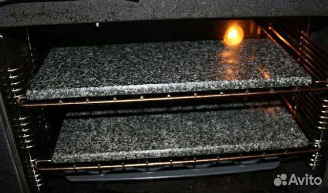 Лавовый камень для жарки мяса и пиццы