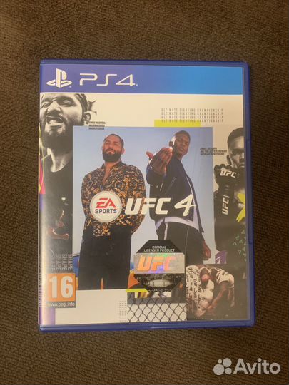 Игры на ps4 ufc 4