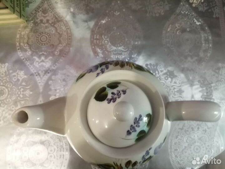 Фарфоровый чайник СССР