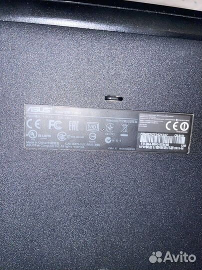 Ноутбук asus