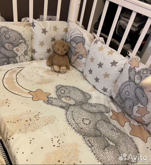 Бортики в кроватку