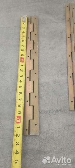 Петли рояльные 22см