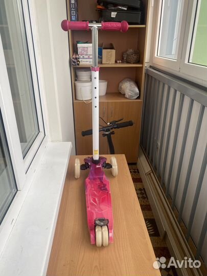 Самокат детский трехколесный бу