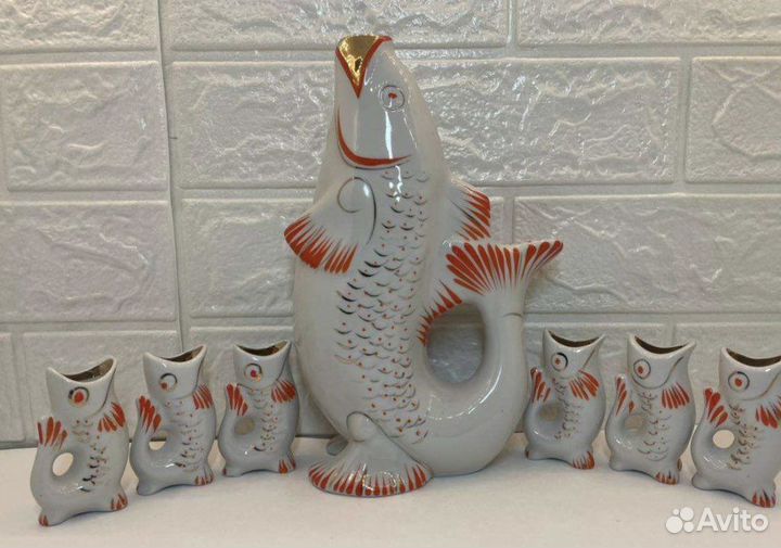 Штоф фарфор и стекло