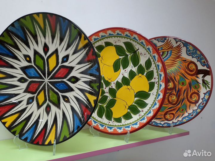 Ляган узбекский керамический