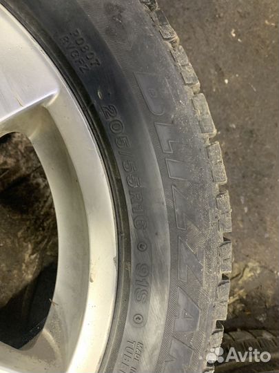 Комплект колес зимних r16 5/100