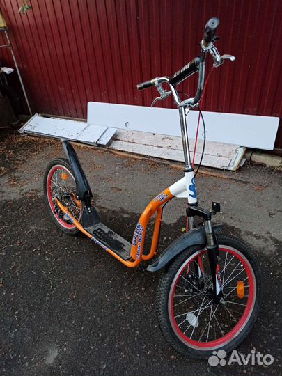 Самокат взрослый 120 кг