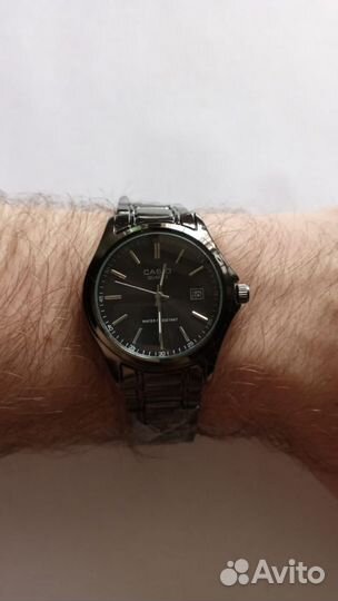 Часы casio quartz black