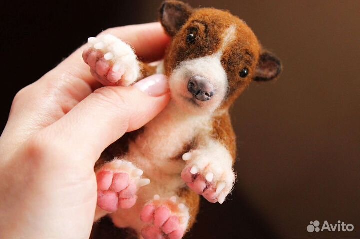 Басенджи. Авторская игрушка