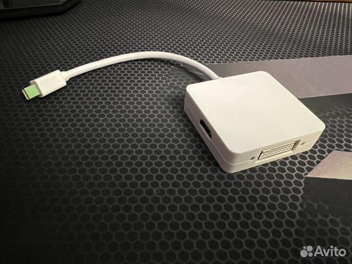 Переходник Thunderbolt - hdmi, DVI, VGA