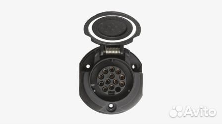 Розетка фаркопа 13 контактная пластмассовая, Knott