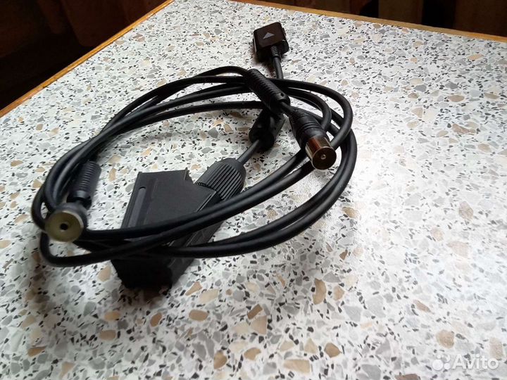 Кабель scart, tv, адаптер, кабель тюльпан