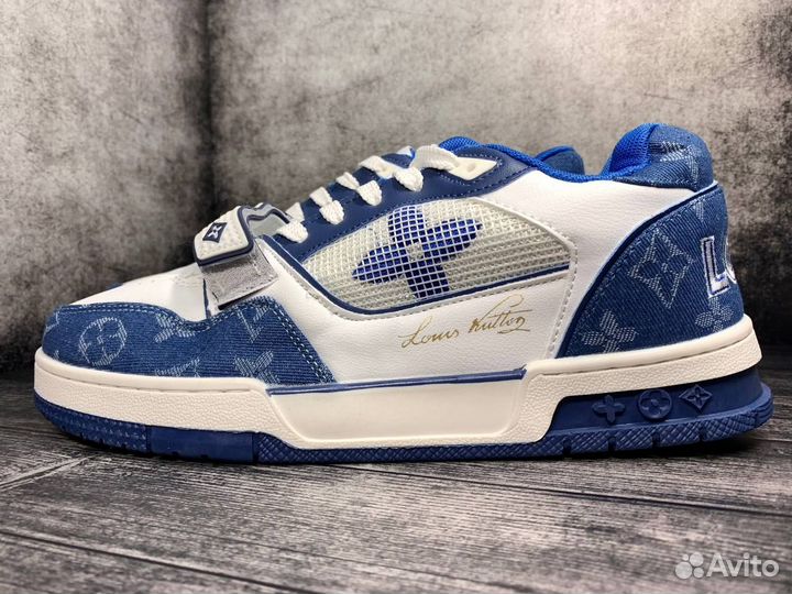 Кроссовки Louis Vuitton тапестри
