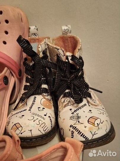 Обувь пакетом для девочки 24